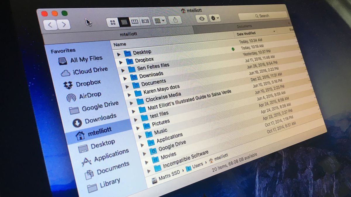 make a directory for a program on mac through finder